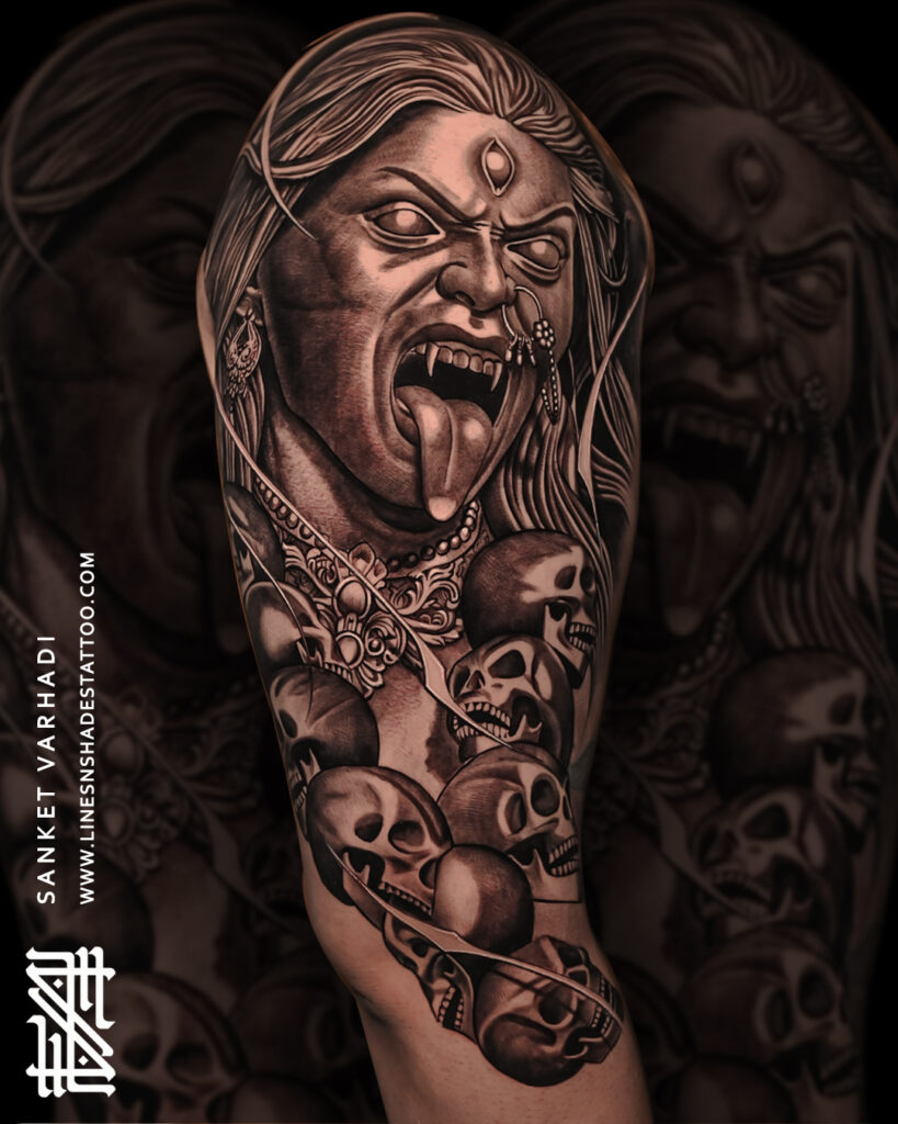 Kali Tattoo done by Sunny Bhanushali :: Behance