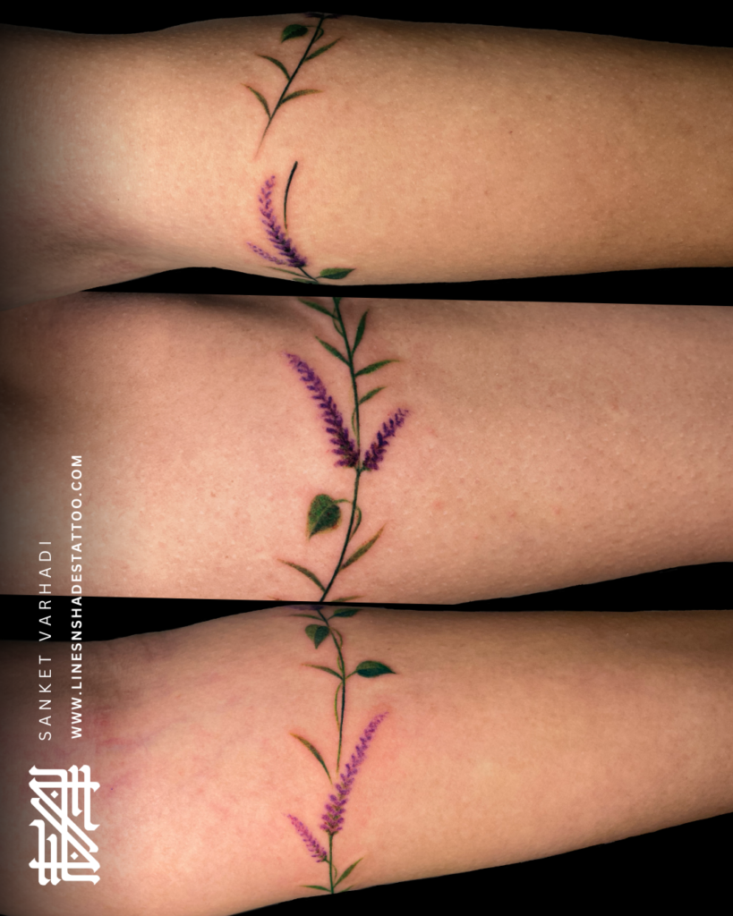 Flower band Tattoo